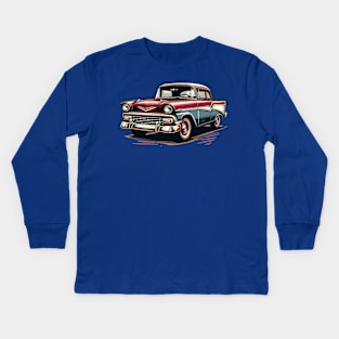 Classic Car Kids Long Sleeve T-Shirt